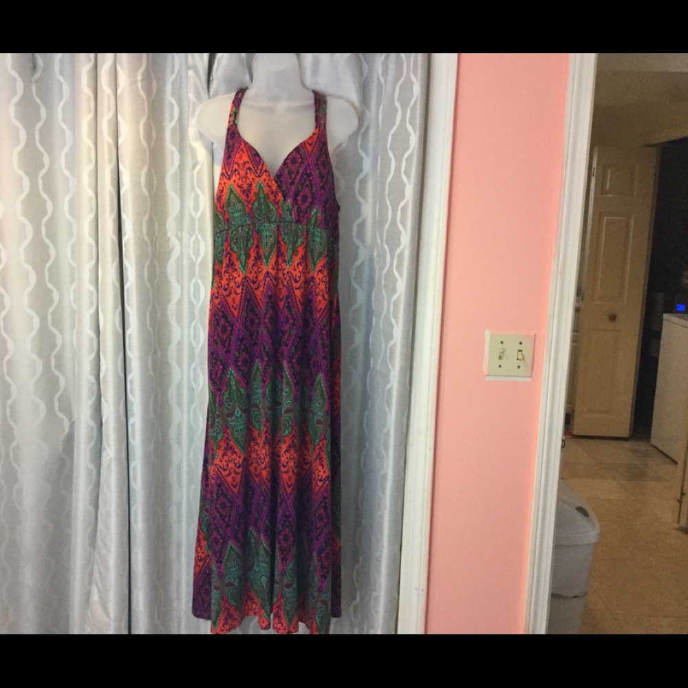 Vibrant Maxi Dress